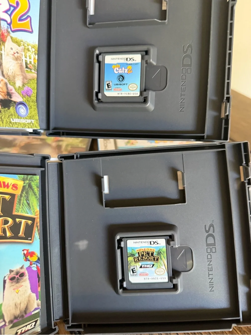 Lot of Nintendo DS Games Pets Petz Pet Resort Dream Pinball Clue Perfection